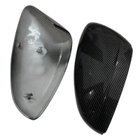 Coque de Rétroviseur Opel Corsa F, Peugeot 208, 2008, 508 et DS3 2019-2025, Aspect Carbone, Blanc ou Noir Brillant