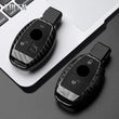 Étui de Protection Clé Mercedes Classe A B C E GLA GLC CLA CLS Fibre de Carbone 2 ou 3 Touches