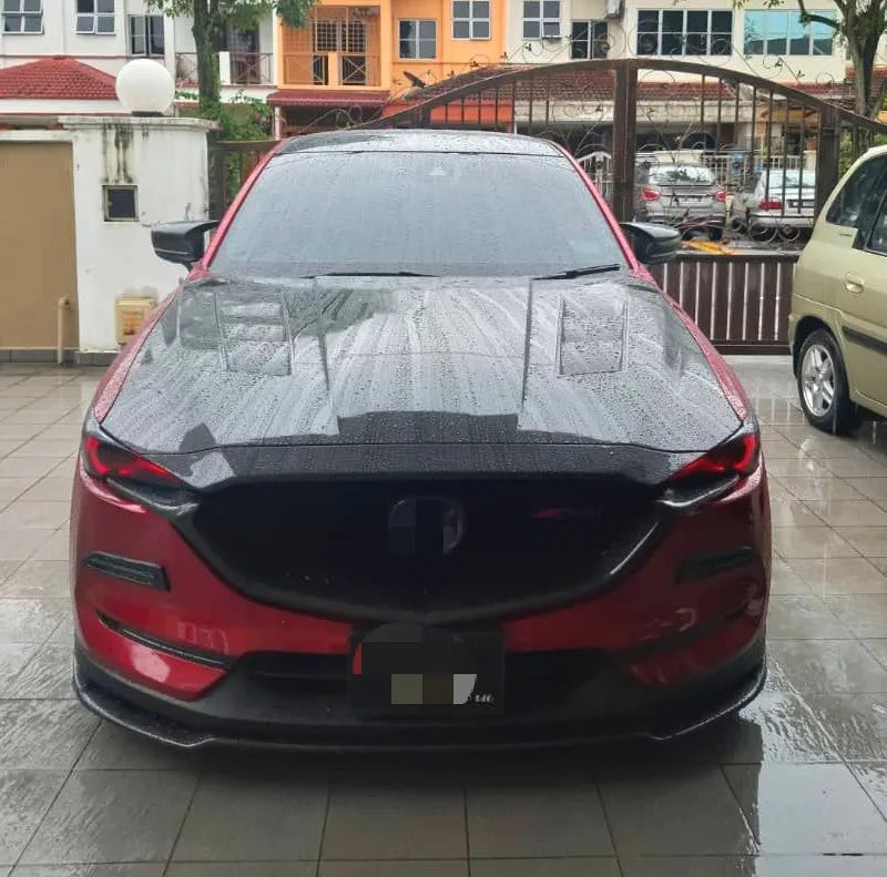 Baguettes de Phares Avant Mazda 3 Axela Mazda 6 Atenza CX-5 CX-4 Noir Brillant ou Aspect Carbone