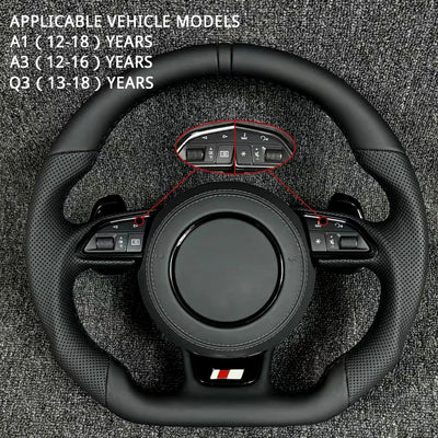 Volant Sport Fond Plat Audi A3 A4 A6 Q5