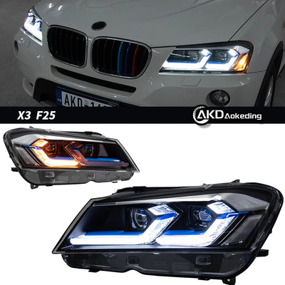 Phares LED BMW X3 F25 2010-2013