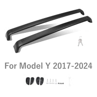 Barres de Toit Verrouillables Tesla Model 3 et Model Y 2017-2026 en Aluminium Antivol