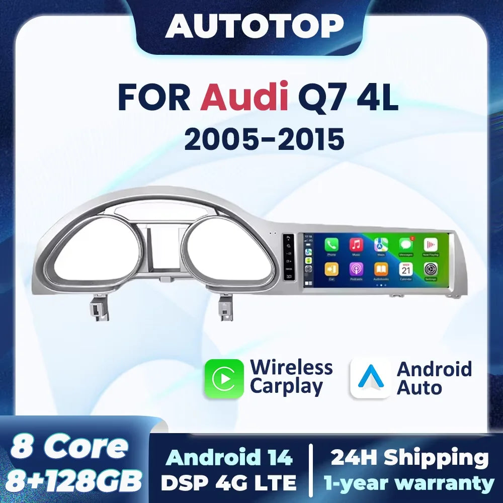 Autoradio Android Audi Q7 4L MMI 2G 3G