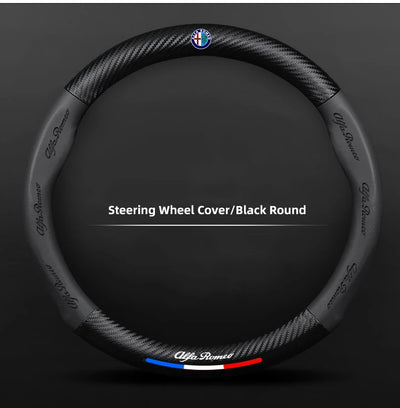 Couvre Volant Alfa Romeo Giulia Stelvio Giulietta Cuir