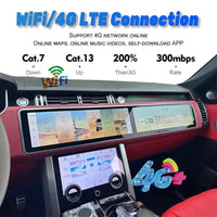 Autoradio Android Double Écran 12,3 ou 15,5 Pouces Range Rover Sport L494 2013-2017 CarPlay GPS
