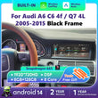 Autoradio Android 14 Audi A6 C6 Q7 2005-2015 CarPlay