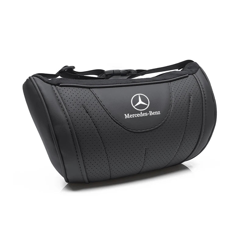Appuie-Tête Mercedes AMG W177 W176 Cuir Perforé — exemple de montage