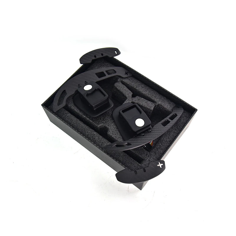 Magnetic Steering Wheel Paddle Shifters Chevrolet Corvette C6 Carbon