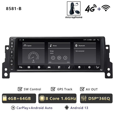 Autoradio CarPlay Sans Fil MINI Cooper S R50 R52 R53