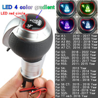 Pommeau de Vitesse LED Audi A3 A6 A7 Q3 RS — gros plan