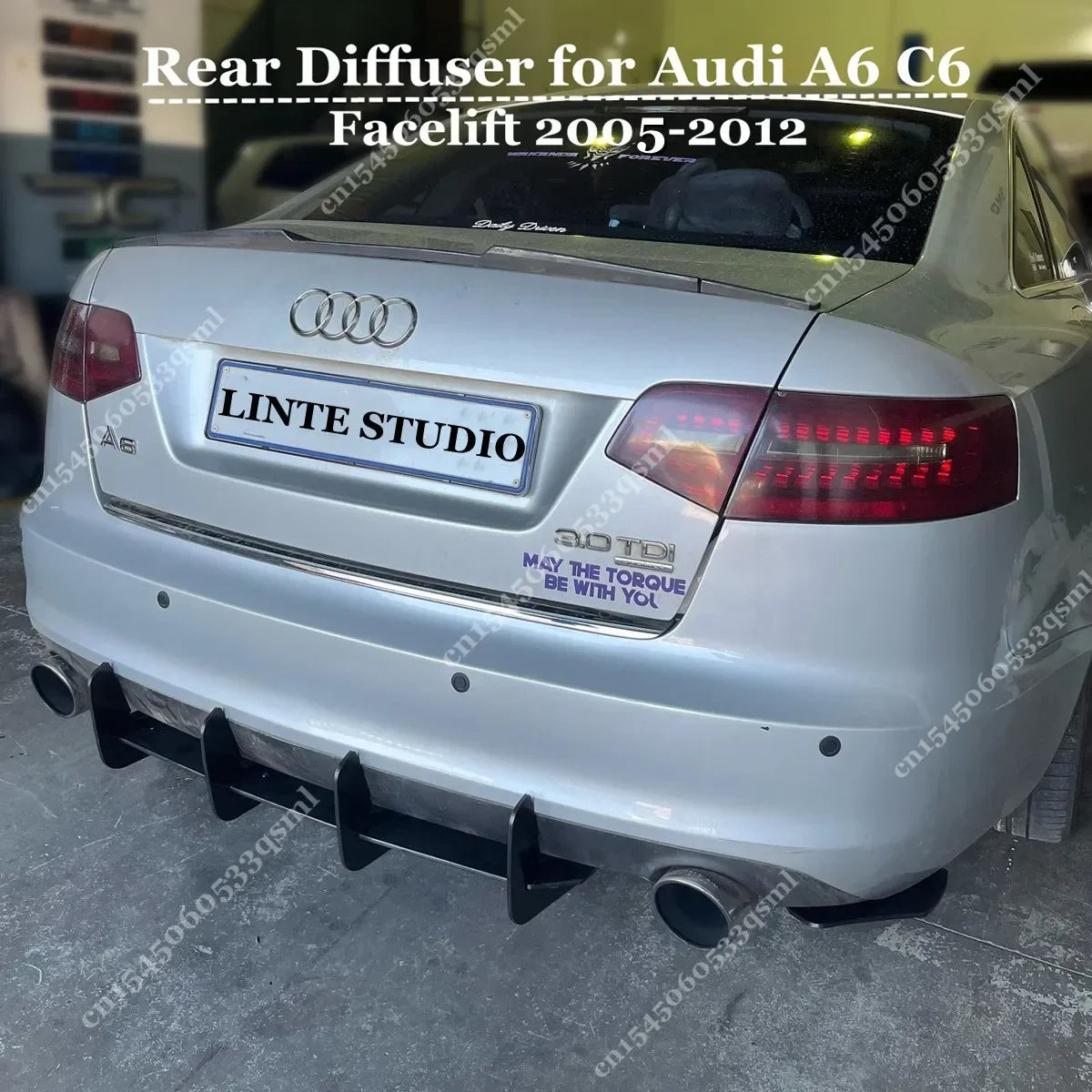 Diffuseur Arrière Audi A6 C6 Berline 2005-2012