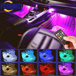 Éclairage d'Ambiance LED 8 Couleurs Télécommande Voiture