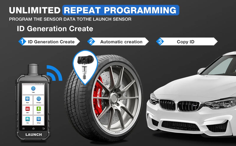 TPMS Tool Launch Creader 5011 V2 Tire Sensor Diagnostic