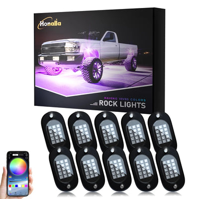 Éclairage d'Ambiance LED RGB Sous Caisse 4x4 SUV