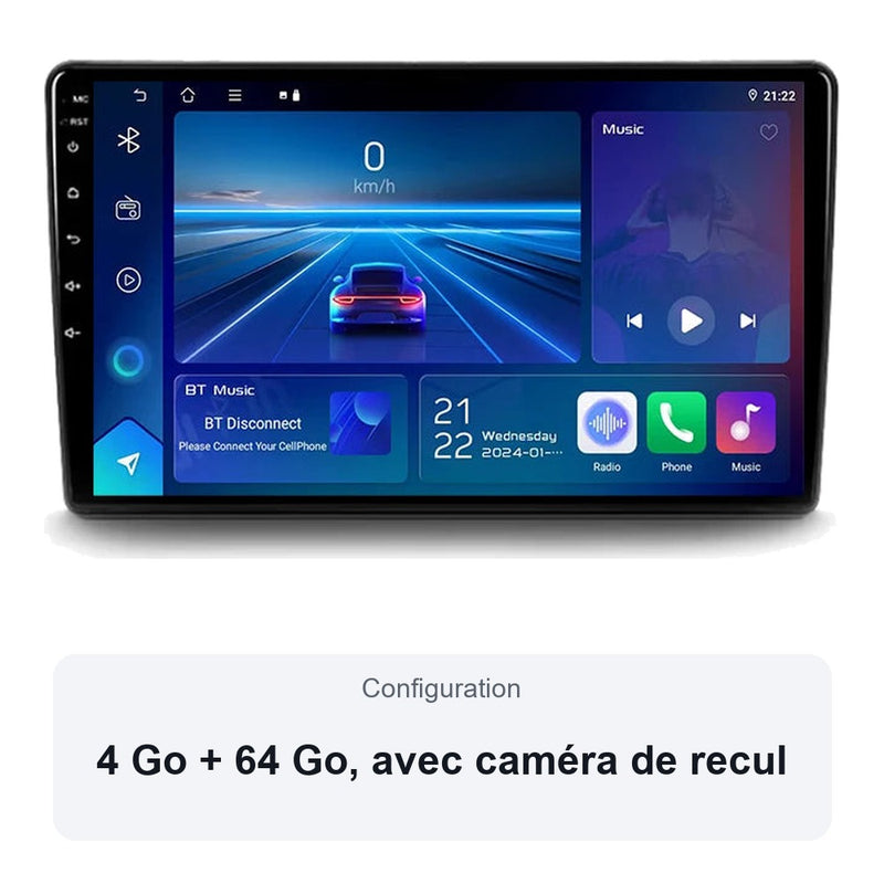 Autoradio CarPlay Citroën C4 Grand Picasso 2006-2013 Android Écran Tactile