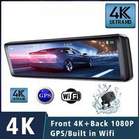 Dashcam Miroir 11,26 Pouces 4K IPS GPS