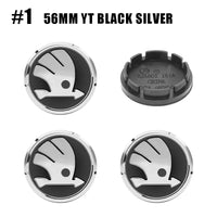 Cache-Moyeux Skoda Octavia Fabia Kodiaq 56mm 60mm — vue d'ensemble