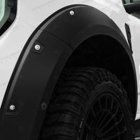 Élargisseurs d'Ailes 8 Pouces Ford Ranger T9 2022-2024 Wildtrak et Wildtrak X Style Rivets, Jeu de 4 Pièces