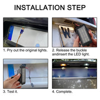 Éclairage de Plaque LED VW Up Skoda Citigo Seat Mii