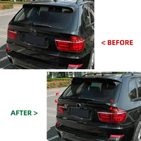 Becquet BMW X5 E70 2008-2013 Aileron Fixe — détail de finition