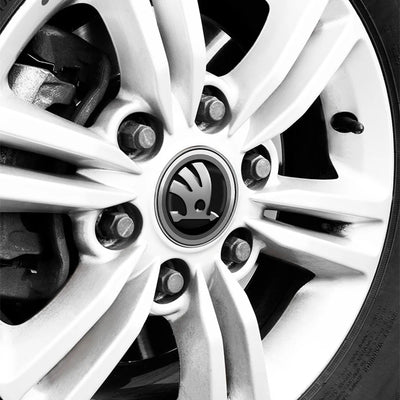 Cache-Moyeux Skoda Octavia Fabia Superb 56mm 60mm Anti-Poussière