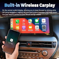 Autoradio Android 14 Écran QLED 12,3 Pouces Lexus RX 270 350 450h 2009-2015 CarPlay Double Système
