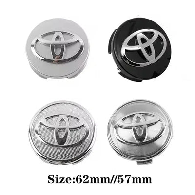 Cache-Moyeux Toyota Yaris Corolla RAV4 Camry 57mm 62mm