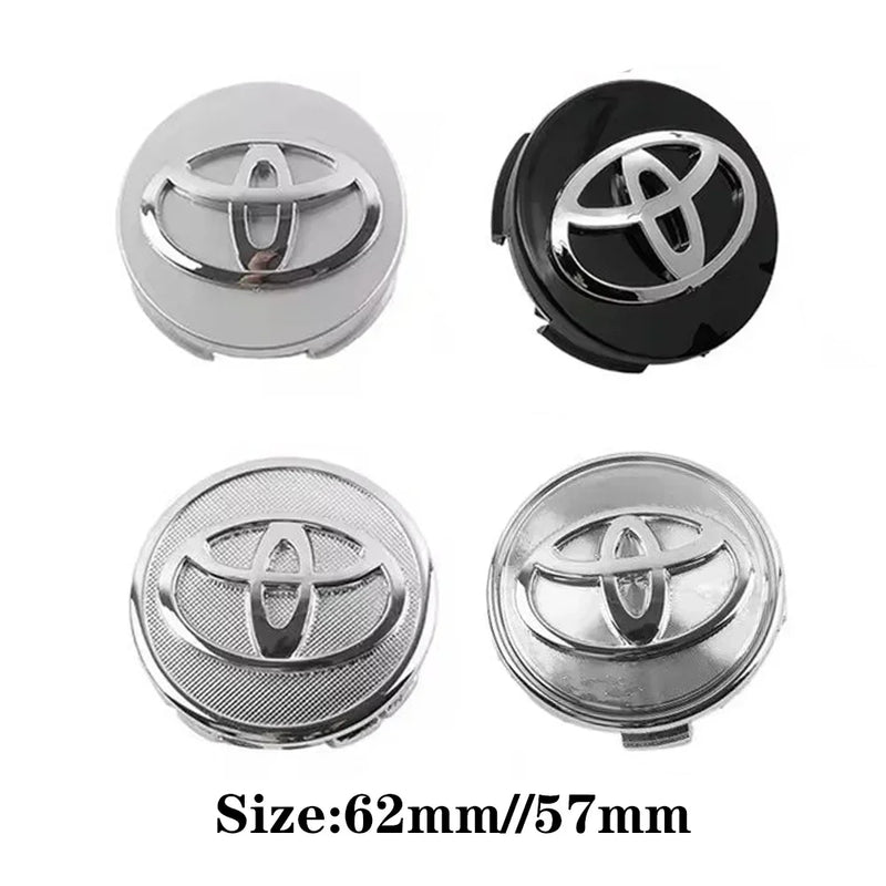 Cache-Moyeux Toyota Yaris Corolla RAV4 Camry 57mm 62mm