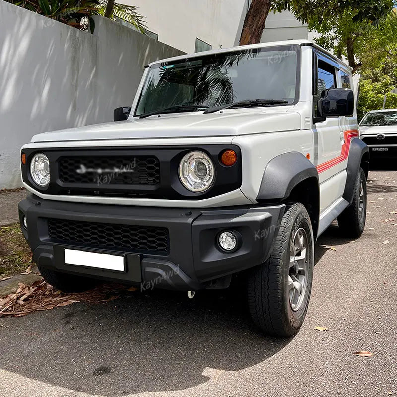Calandre Suzuki Jimny JB64 JB74 JC74 2019-2025 en Maille Noire 3 ou 5 Portes Grille Tout-Terrain