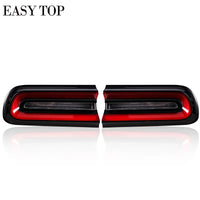 Feu arrière LED complet version US pour Dodge Challenger 2015-2023 – Droit ou gauche, lentille fumée