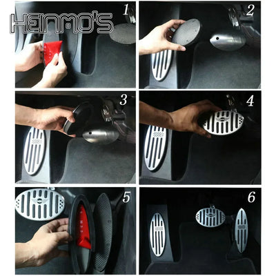 Couvre-Pédales et Repose-Pied Mini Cooper R56 F56 Countryman
