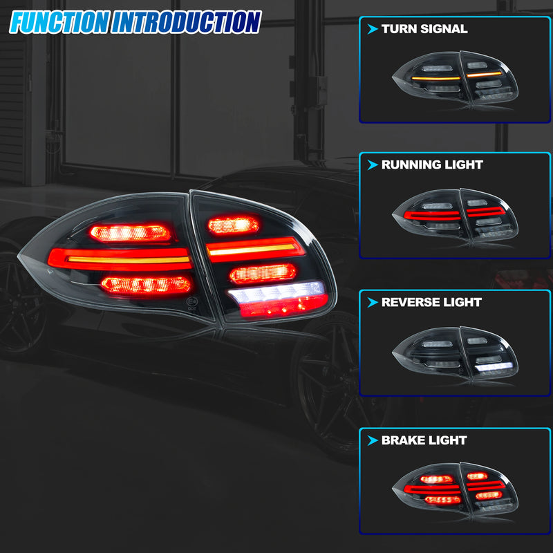 Feux Arrière LED Porsche Cayenne 958 92A 2011-2014