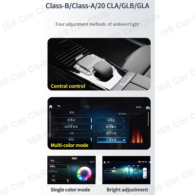 Lumière d'Ambiance Haut-Parleur Mercedes Classe A CLA GLA
