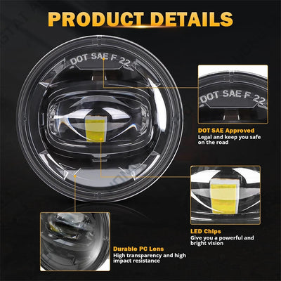 Feux Antibrouillard LED Chevy Tahoe Pontiac Grand Prix