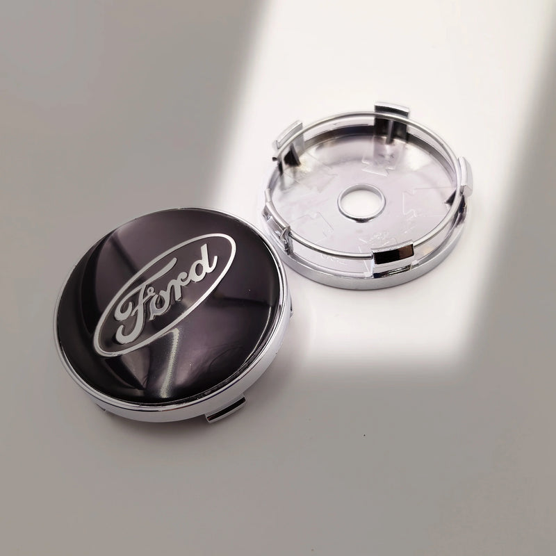 Cache-Moyeux Ford 54mm 56mm 60mm 65mm 68mm Emblème — détail de finition