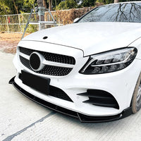 Lame Avant 3 Pièces Mercedes Classe C W205 AMG Line 2019-2021