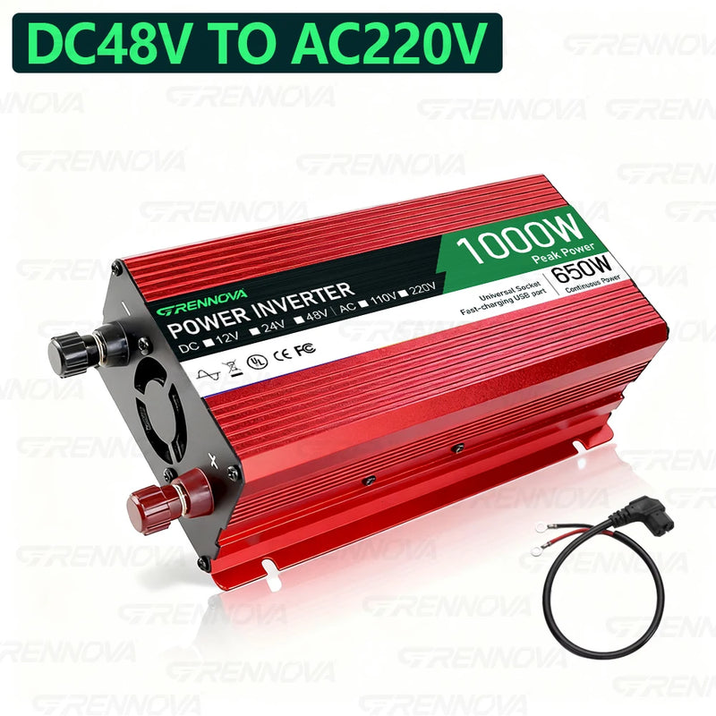 12V 220V Autotransformator Wechselrichter 1000 bis 2200 W