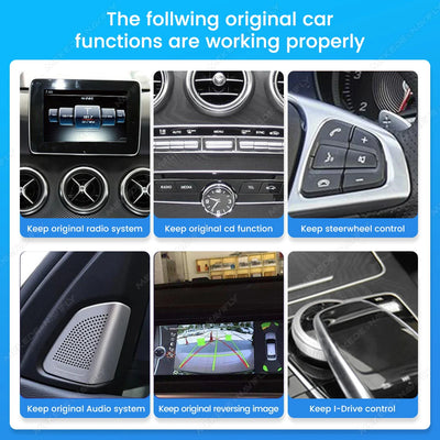 Autoradio Multimédia CarPlay Mercedes Classe A GLA CLA