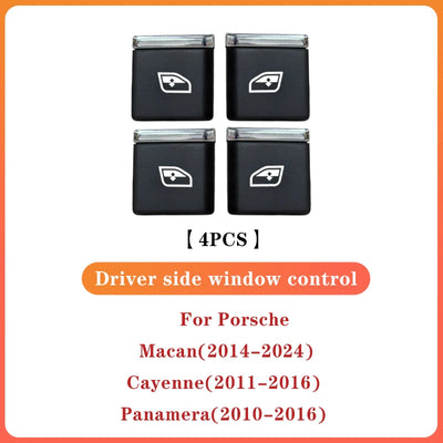 Bouton Lève-Vitre Porsche Cayenne Macan Panamera 95B-837-315