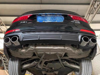 Diffuseur Arrière Audi A6 S6 C8 S-Line 2019-2022 Mat ou Brillant avec 4 Embouts d'Échappement