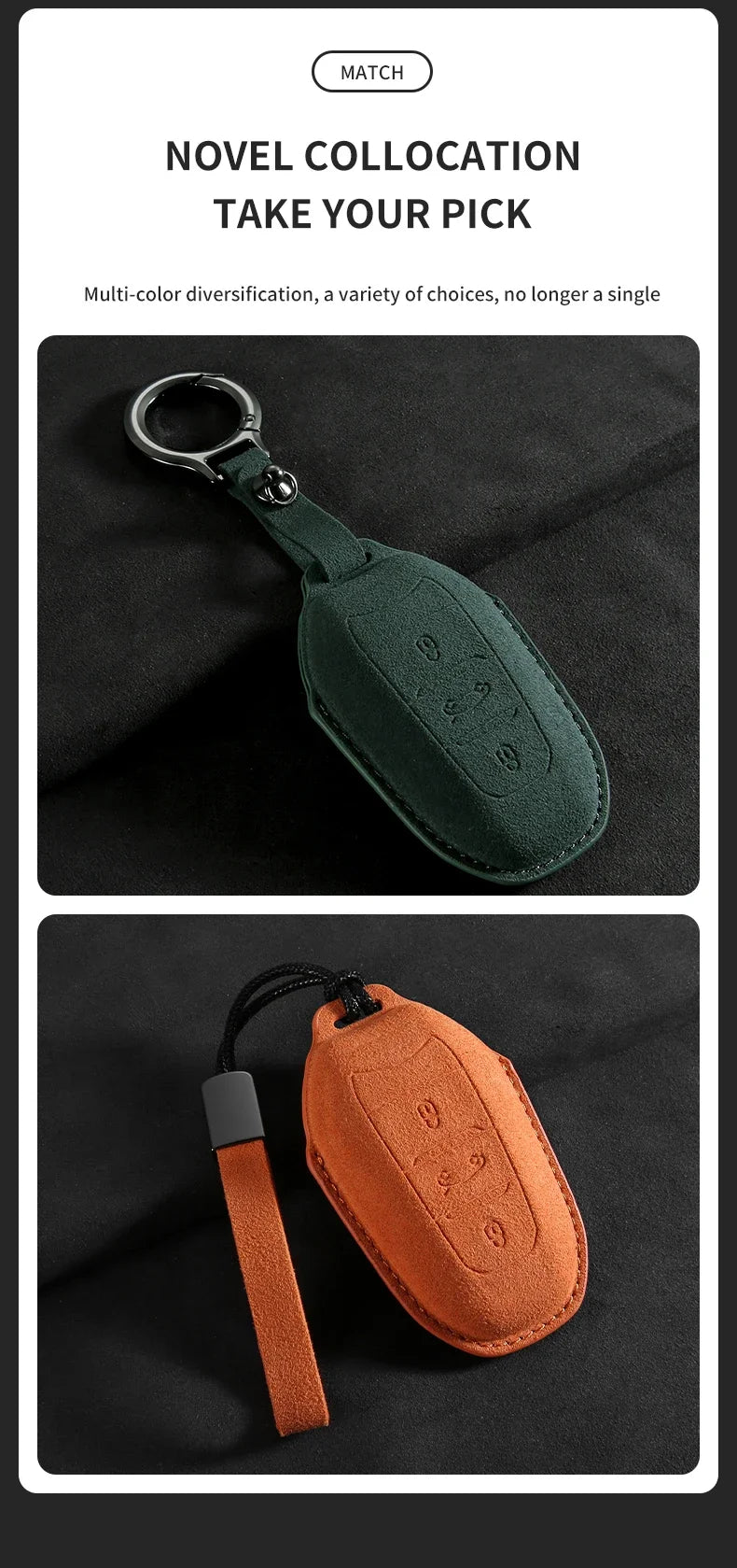 Coque de Clé Peugeot Citroën Suédine Clé Repliable ou Fixe 3 Touches