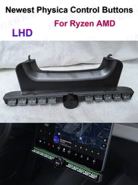 Bouton de Commande Multimédia Tesla Model 3 Y Console Centrale — exemple de montage