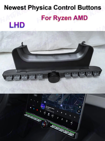Bouton de Commande Multimédia Tesla Model 3 Y Console Centrale