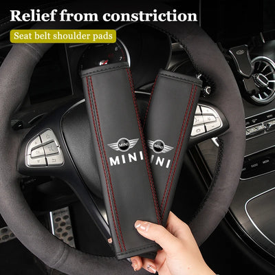 Coussin de Ceinture de Sécurité Cuir MINI Cooper JCW