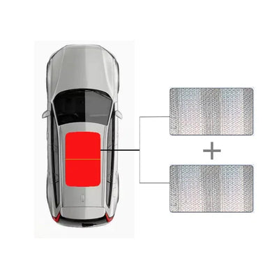 Pare-Soleil Toit Ouvrant Aluminisé Volkswagen Sharan 7N