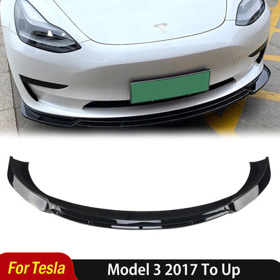Lame Pare-Choc Avant Tesla Model 3 Maxton