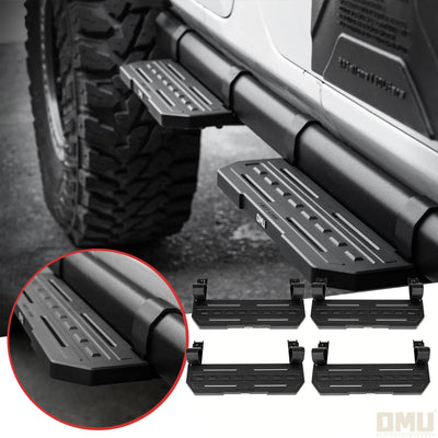 Marchepieds Aluminium Jeep Wrangler JL 4 Portes 2018-2025