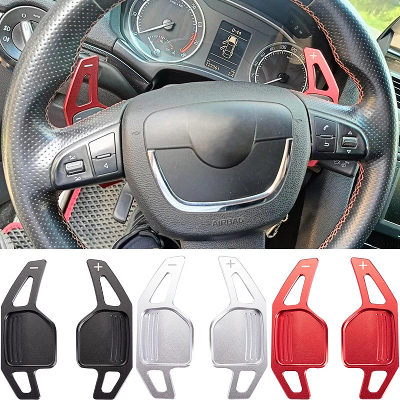 Palettes au Volant Skoda Octavia 2 1Z Superb 2009-2012 Aluminium