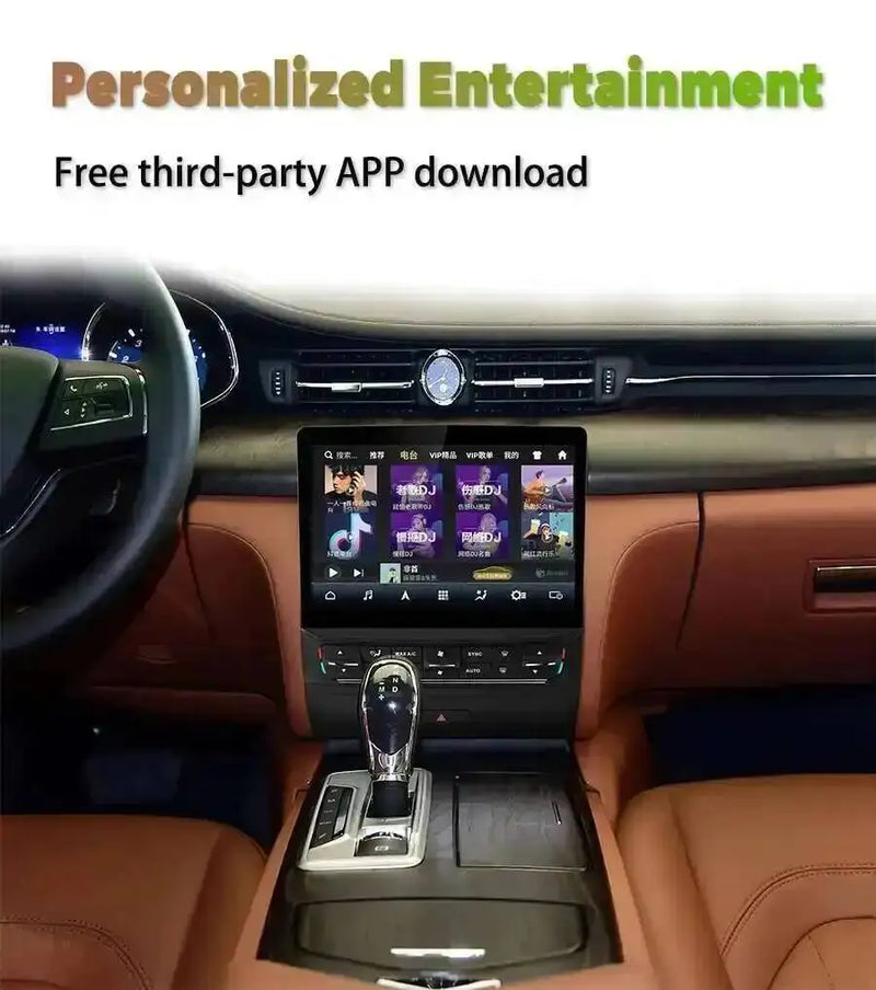 Autoradio Android Maserati Ghibli 2014-2020 Écran QLED 10 pouces CarPlay 4G Version Best GPS