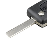 Coque de Clé Peugeot Citroën Pliante à Rabat 2 3 ou 4 Touches 207 307 308 407 607 807 C2 C3 C4 C5 C6